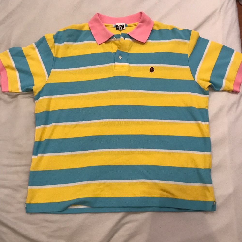 Bape Classic Cotton Candy Polo